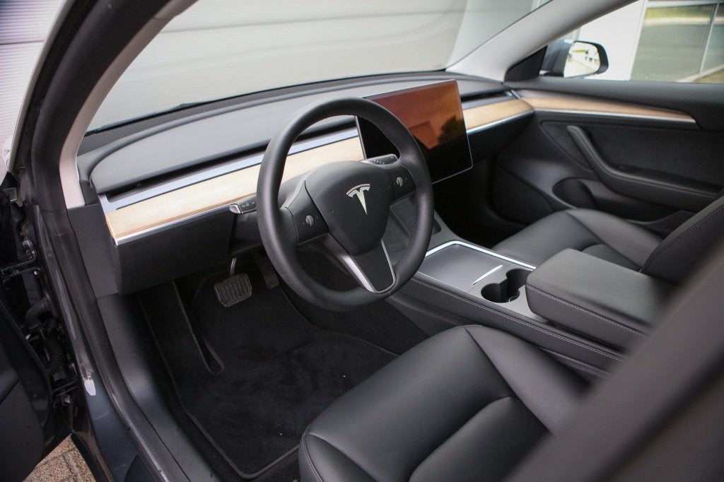 Tesla Model 3 Stnd.RWD Plus 60 kWh (bj 2021, automaat), Auto's, Automaat, Gebruikt, 530 km, 463 pk