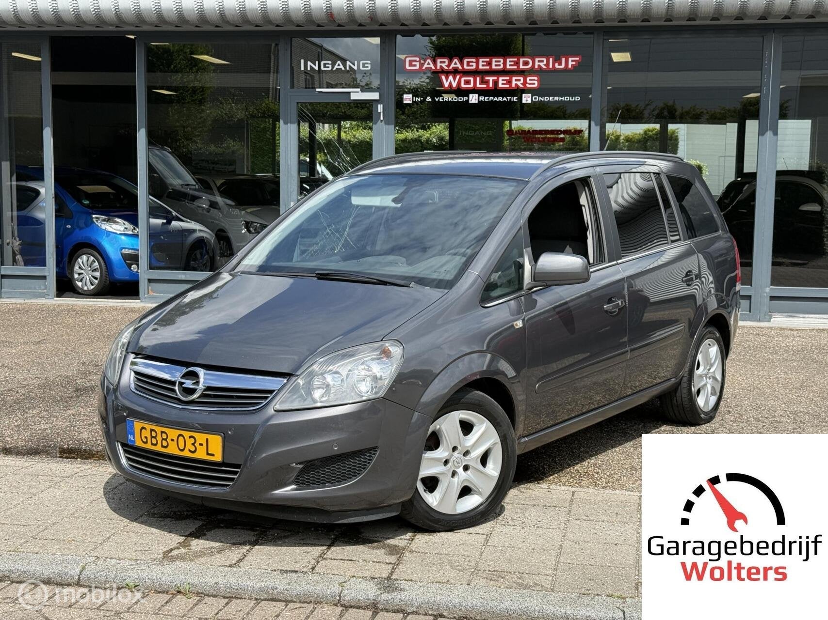 Opel Zafira 1.6 Edition airco [koppaking lek], Voorwielaandrijving, Euro 5, Gebruikt, 4 cilinders