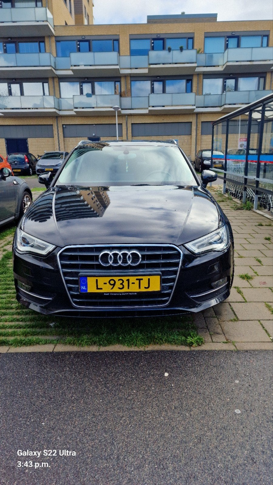 Audi A3 1.4 Tfsi 90KW Sportback S-tronic 2013 Zwart, 1395 cc, 650 kg, Particulier, Geïmporteerd