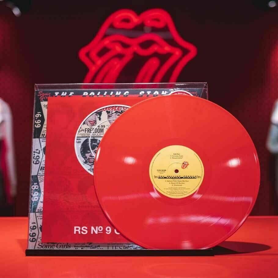 The Rolling Stones'Some Girls'Carnaby Street Rood vinyl LP., 2020 tot heden, Ophalen of Verzenden, Rock-'n-Roll, 12 inch