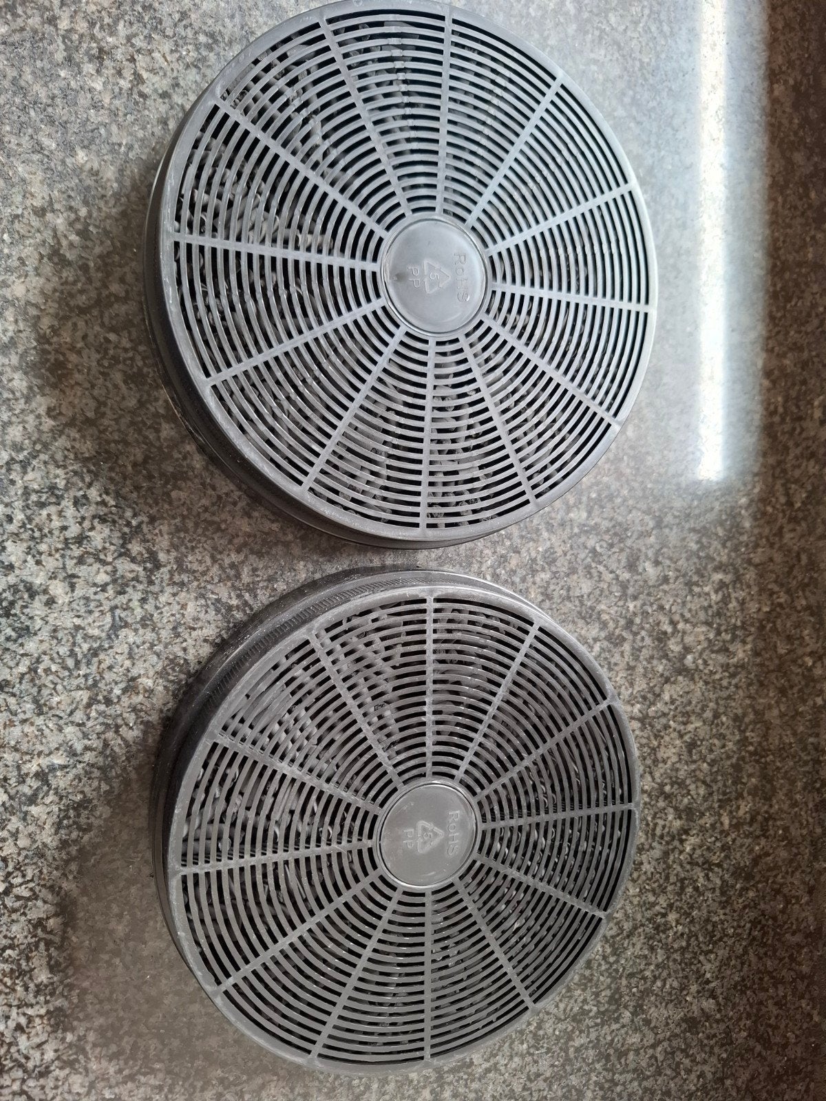 Nieuwe koolstoffilters voor afzuigkap (set van 2), Ophalen, Overige typen, Nieuw, Inbouw
