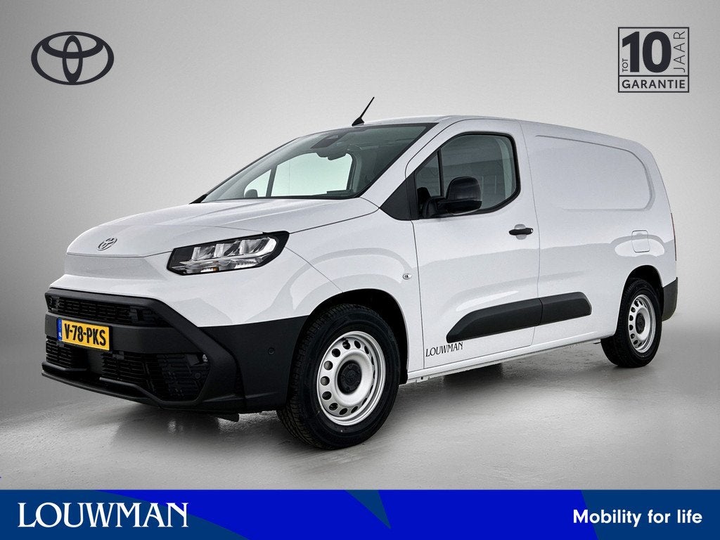 Toyota PROACE CITY Electric 10th Anniversary Long 50 kWh | T, 32 min, Zwart, Wit, Origineel Nederlands
