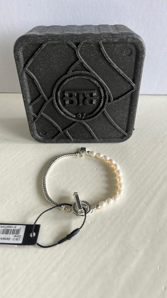 Buddha to buddha barbara pearl mini armband, Ophalen of Verzenden, Nieuw, Zilver