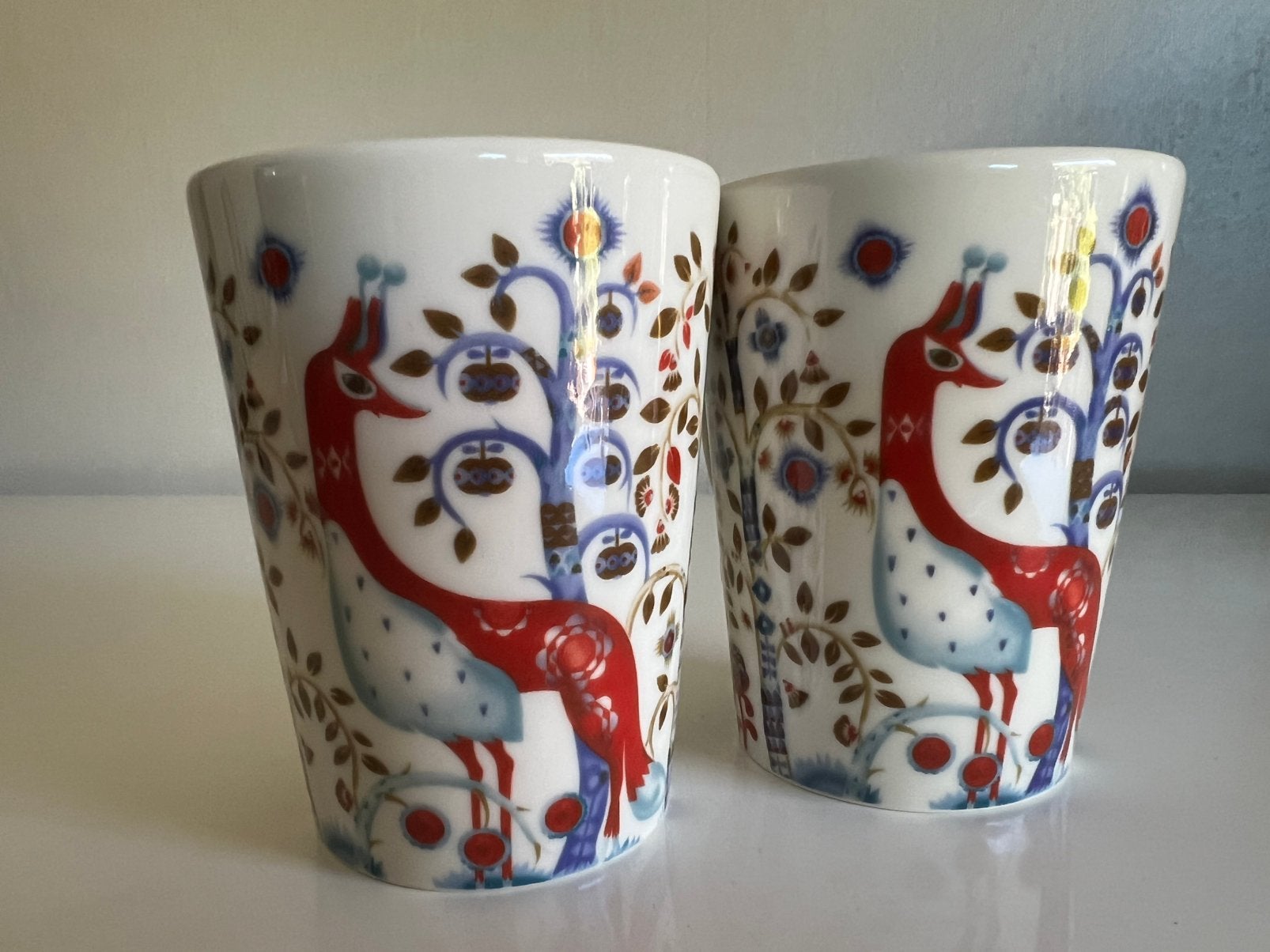 Iittala Taika Beker Mok Vos Uil Klaus Haapaniemi 0,3 L P STK, Nieuw, Ophalen of Verzenden, Overige stijlen, Kop(pen) en/of Schotel(s)