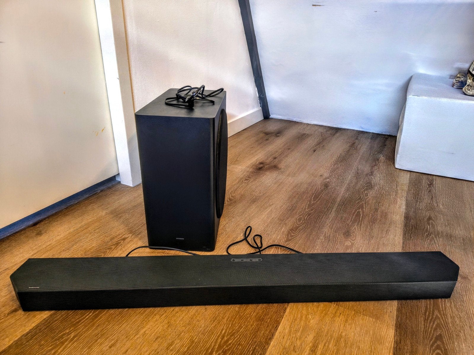 Samsung HW-Q800B Soundbar met subwoofer, Ophalen of Verzenden, Met externe subwoofer, Zo goed als nieuw