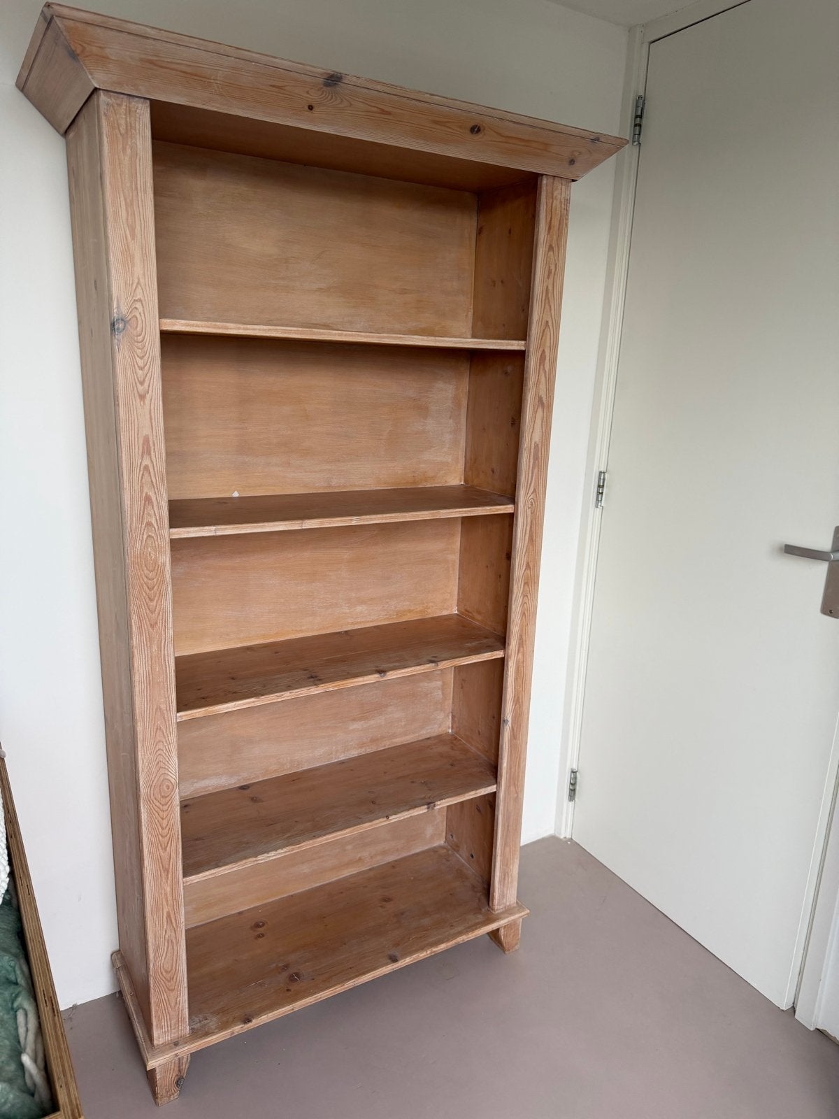 Houten handgemaakte Boekenkast 178*99*37, Ophalen, Met plank(en), Gebruikt, 50 tot 100 cm