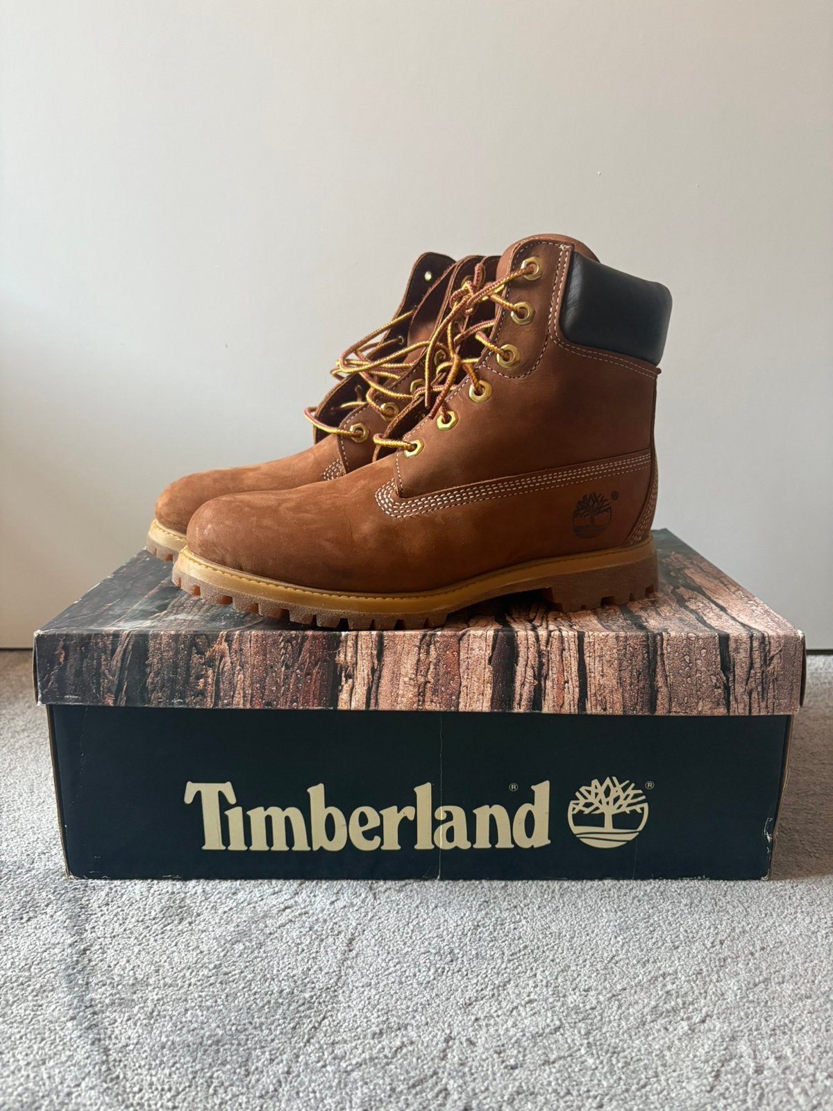 Timberland boots, Bruin, Boots, Ophalen of Verzenden, Zo goed als nieuw