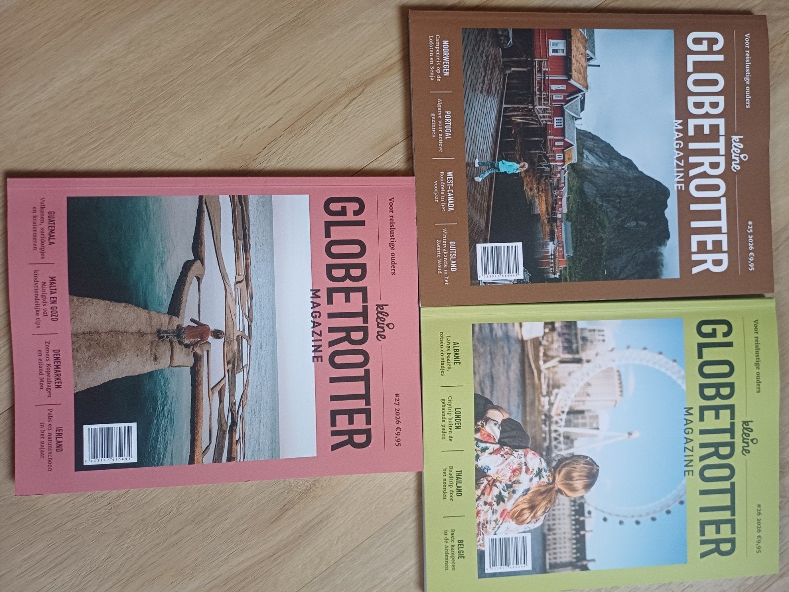 Kleine Globetrotter Magazine - Reismagazine voor ouders, Ophalen of Verzenden, Zo goed als nieuw, Overige typen