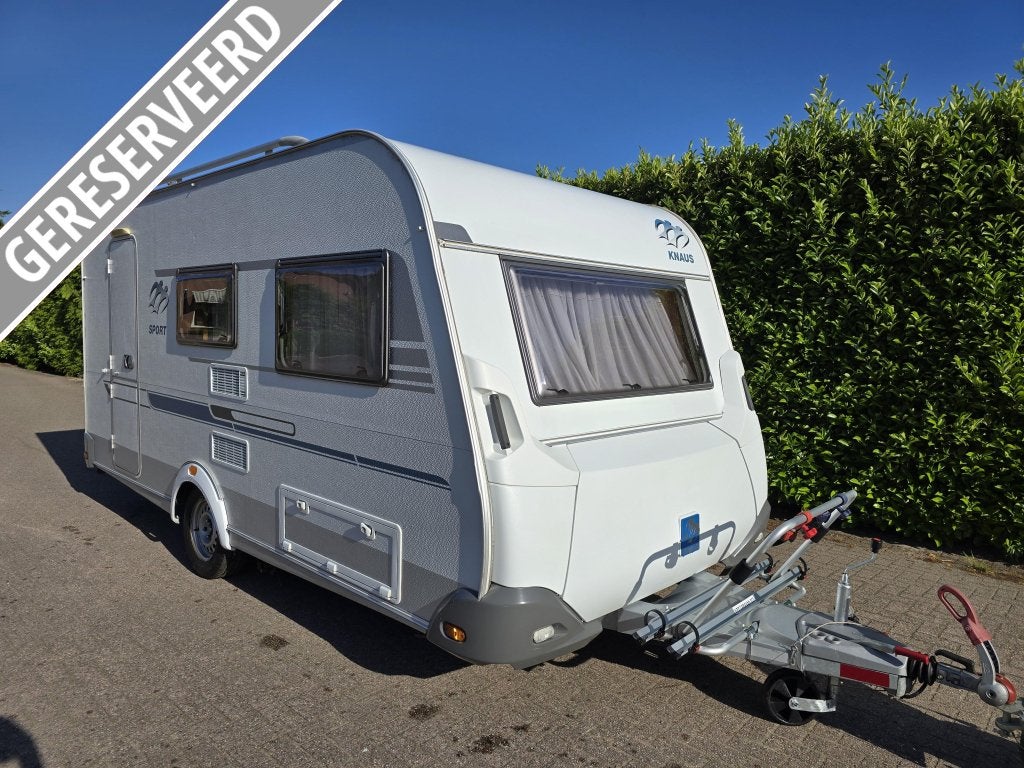 Knaus Sport Premium Line 420 QD GERESEVEERD, Tot en met 2, Bedrijf, Treinzit, 750 - 1000 kg