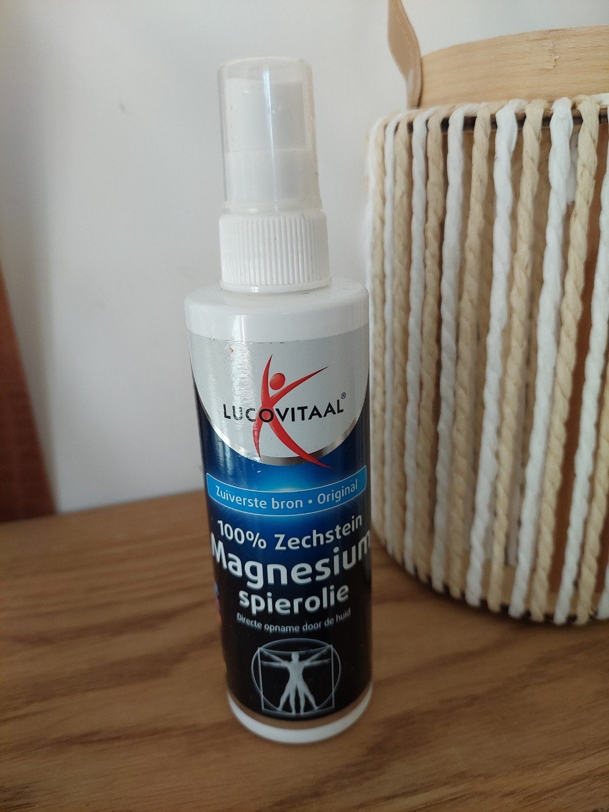 Lucovitaal 100% Zechstein Magnesium Spierolie, Ophalen of Verzenden, Zo goed als nieuw, Lichaamsverzorging