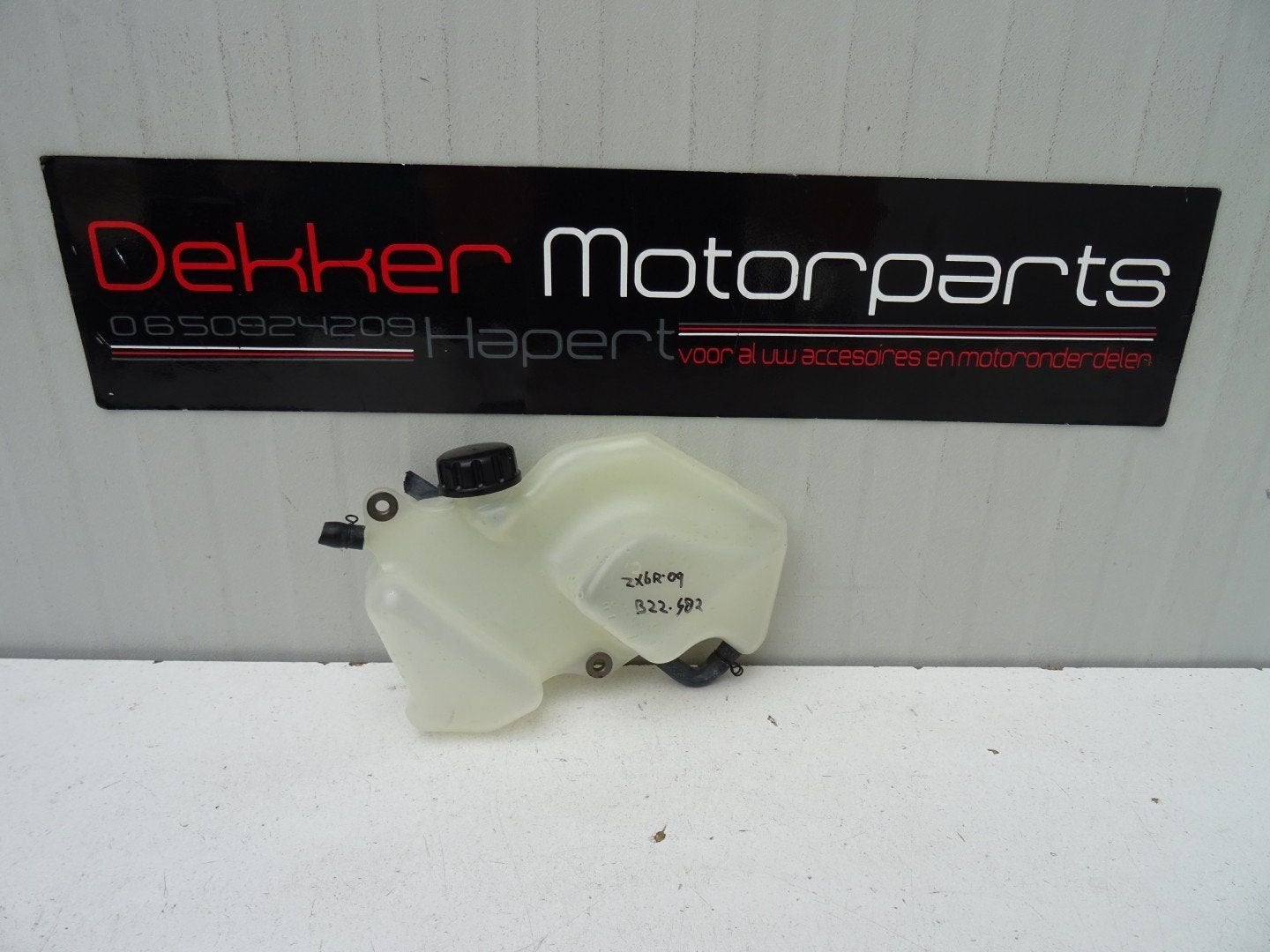 Koelvloeistofreservoir Kawasaki ZX6R Ninja 2009-2010-2016, Motoren, Gebruikt, -, -, Ophalen of Verzenden