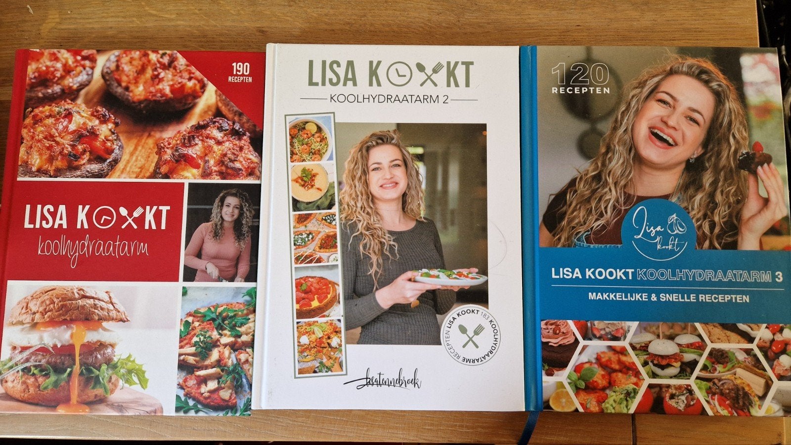 Lisa Tennebroek - Lisa kookt koolhydraatarm 1,2 en 3, Boeken, Kookboeken, Ophalen of Verzenden, Zo goed als nieuw, Lisa Tennebroek