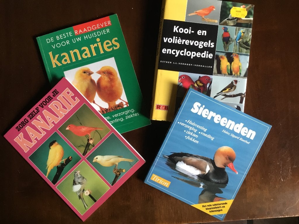 4  BOEKEN OVER VOGELS, Boeken, Dieren en Huisdieren, Ophalen of Verzenden, Zo goed als nieuw, Vogels