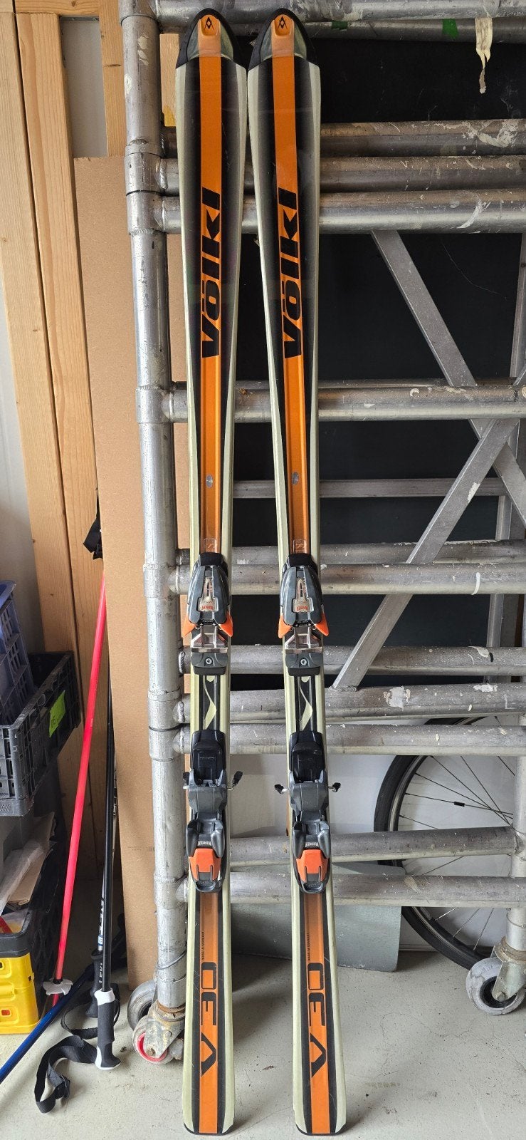 Völkl ski's 177cm, 160 tot 180 cm, Gebruikt, Skiën, Ski's