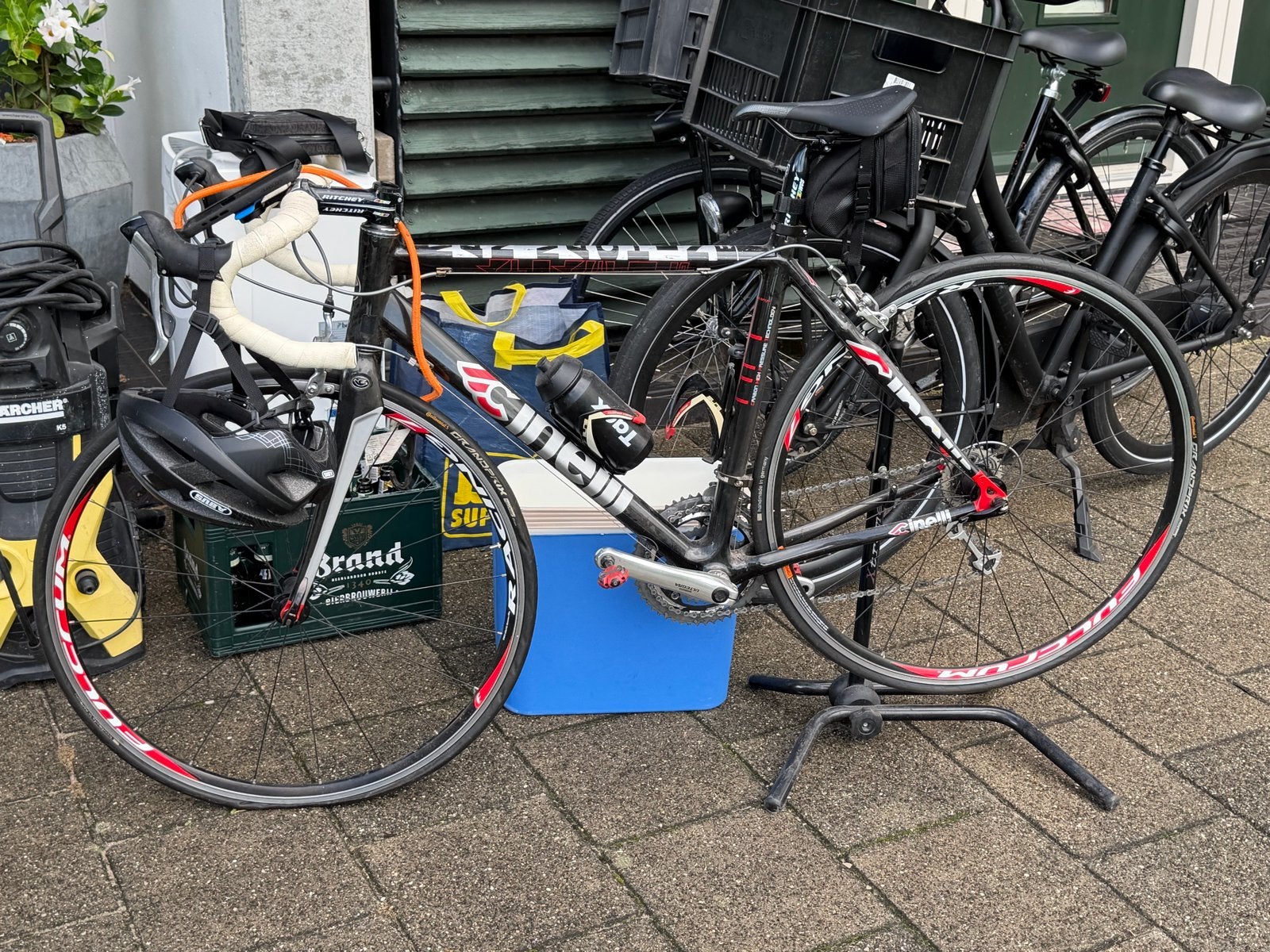 Cinelli Carbon Racefiets - Lichtgewicht en Snel, Ophalen, Gebruikt, Carbon, Overige merken