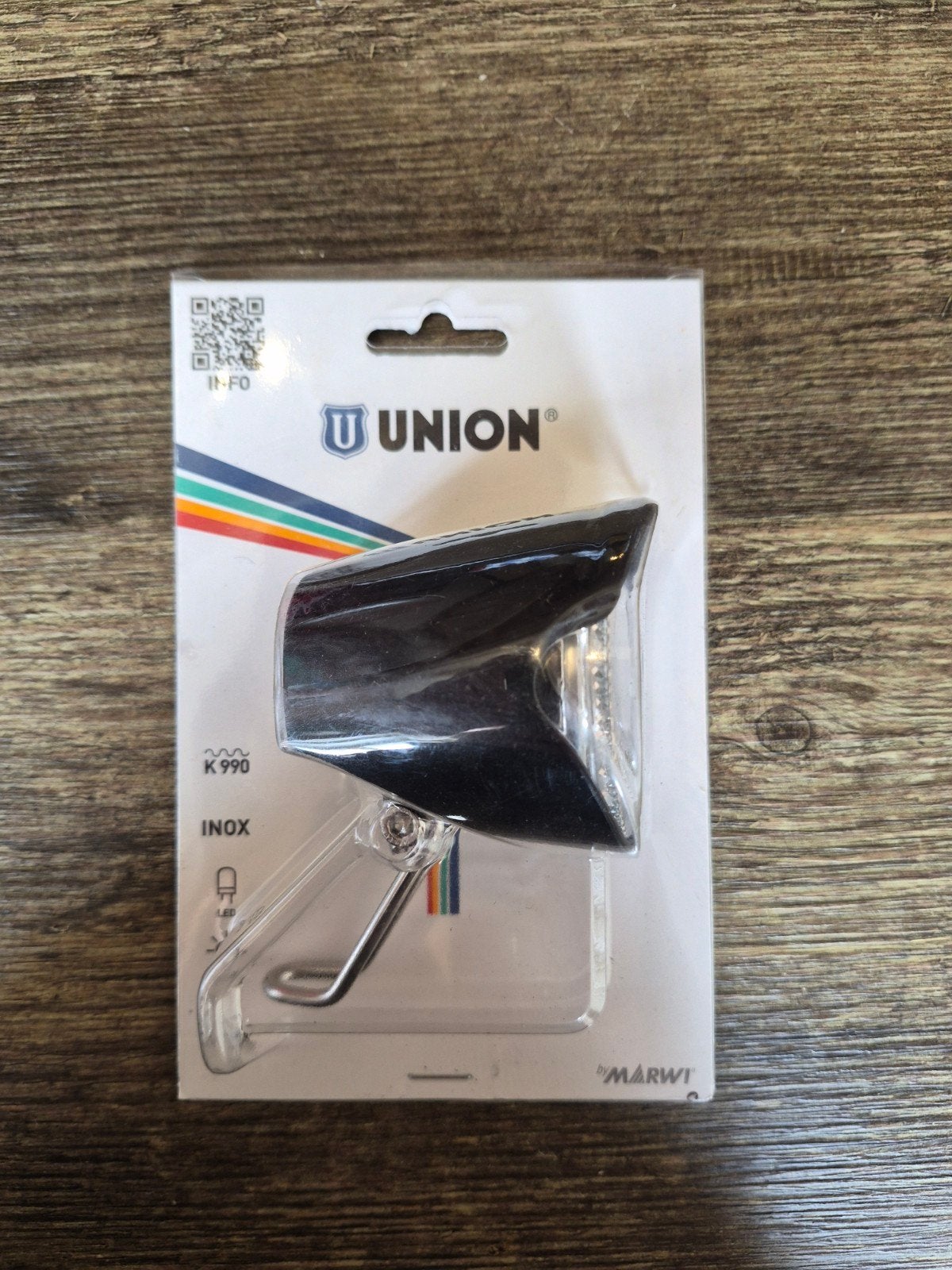 Union LED Koplamp K.990 - Nieuw in verpakking, Ophalen, Nieuw, Dynamo, Voorlicht