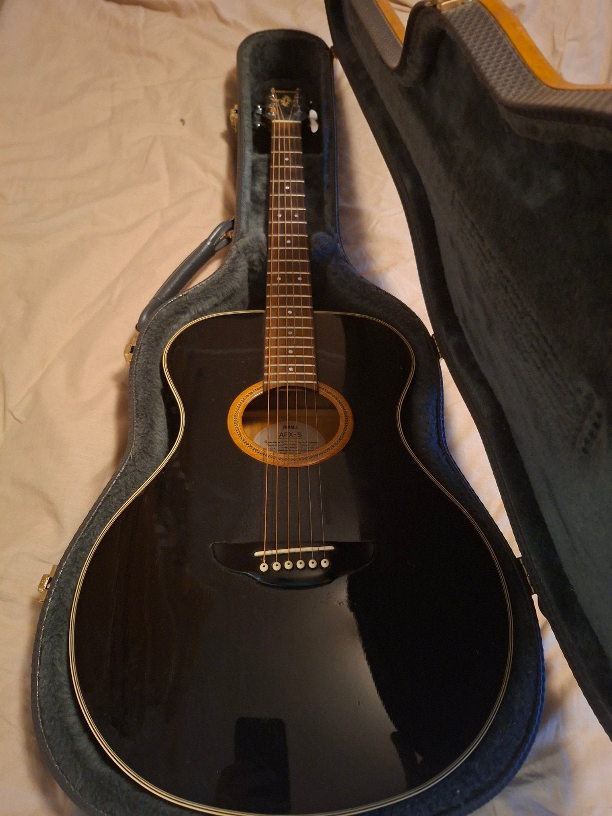 Yamaha APX-5 Elektrische Akoestische Gitaar met Koffer, Ophalen, Gebruikt, Western- of Steelstringgitaar, Met koffer