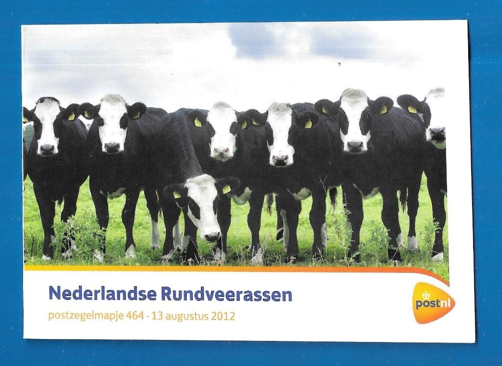 Postzegelmapje 464 - Nederlandse Rundveerassen 2012, Verzenden, Na 1940, Postfris