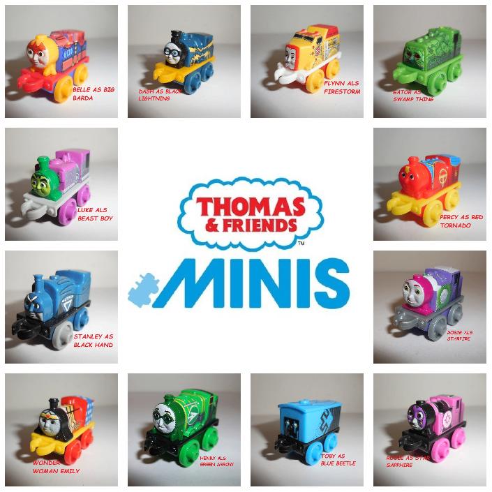 Thomas de Trein Minis DC Comics Super Friends, Ophalen of Verzenden, Zo goed als nieuw