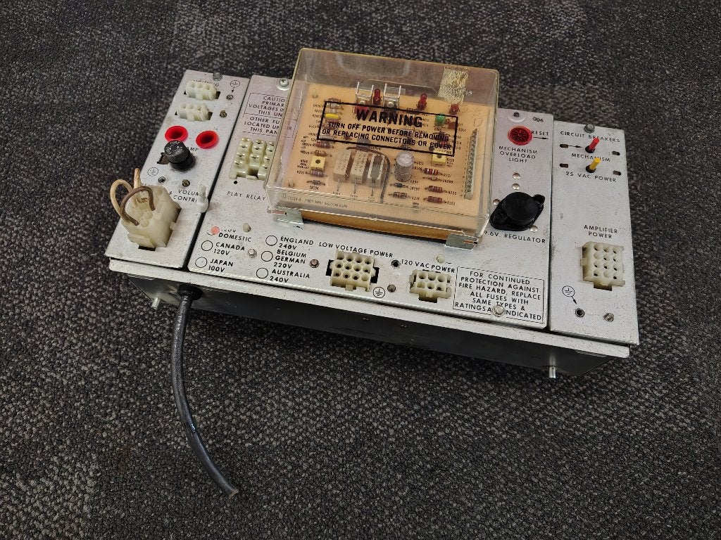 Voeding/ 120v/ Rock-Ola 480/ Techna (1980) jukebox, Verzamelen, Verzenden, Gebruikt, 1950 tot 1960, Seeburg