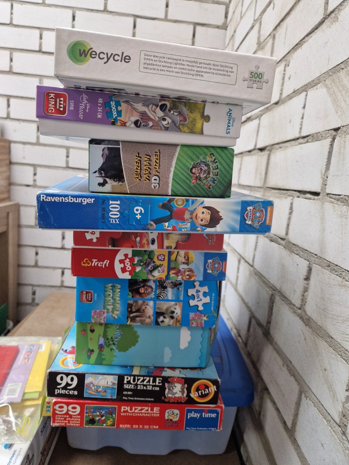 10 puzzels, Ophalen, Meer dan 50 stukjes, Gebruikt