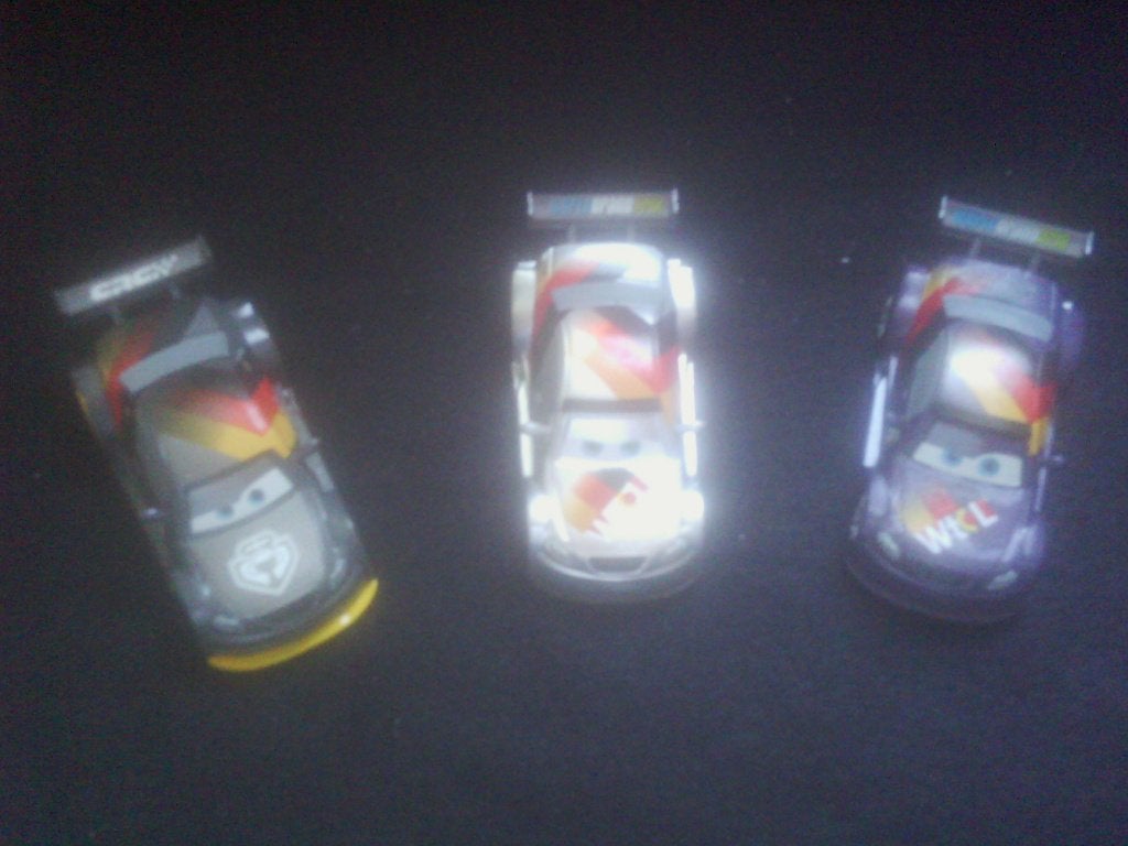 Disney Cars Auto's       Max Schnell (3 Verschillende), Ophalen of Verzenden, Zo goed als nieuw