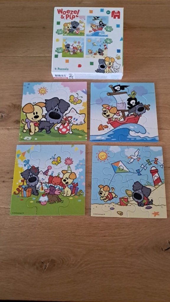 Verschillende kinderpuzzels 4 euro per stuk, Kinderen en Baby's, Speelgoed | Kinderpuzzels, Ophalen of Verzenden, Minder dan 10 stukjes