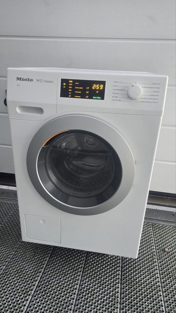 Miele W1 Classic Wasmachine - Zo goed als nieuw, Witgoed en Apparatuur, Wasmachines, Zo goed als nieuw, Voorlader, 6 tot 8 kg