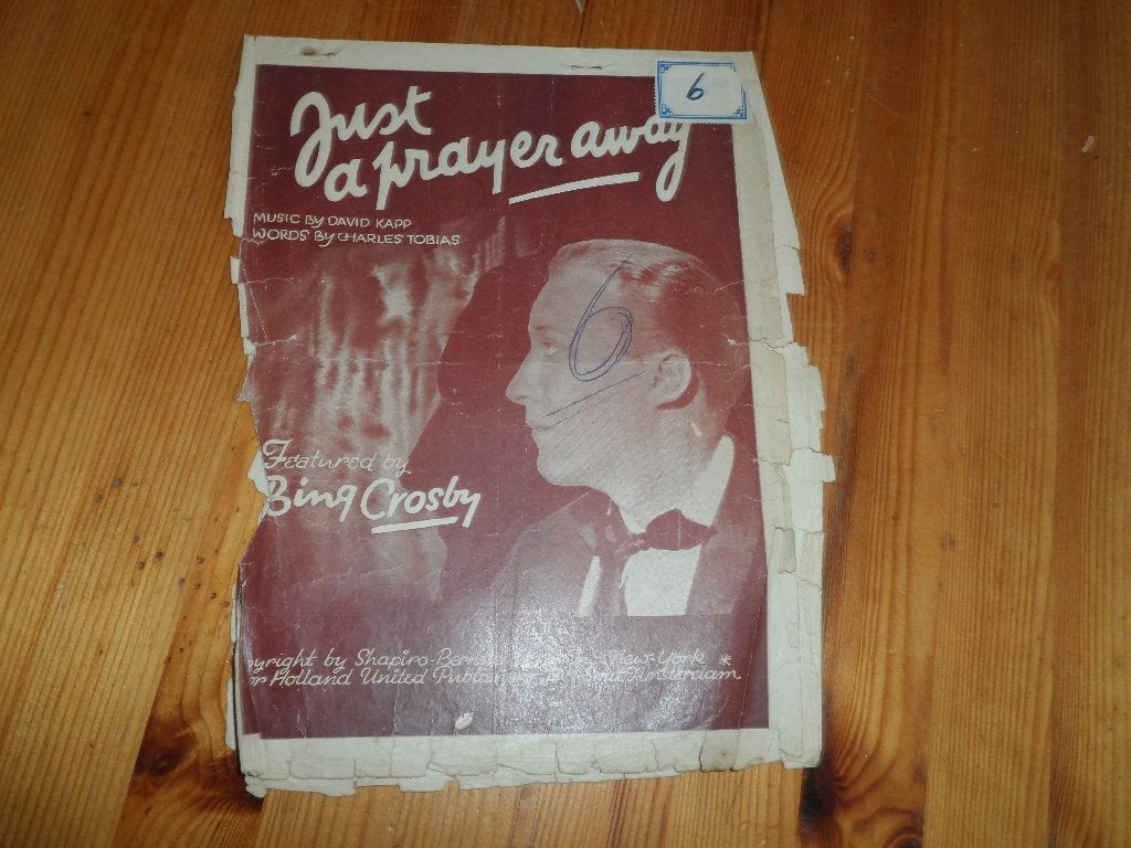 Just a prayer away - david kapp / tobias / herre de vos, Gebruikt, Gitaar, Ophalen of Verzenden, Artiest of Componist