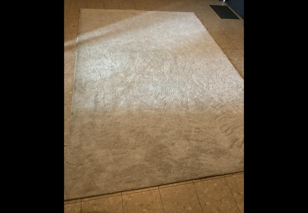 Vloerkleed, Beige, 200 cm of meer, Ophalen of Verzenden, Zo goed als nieuw