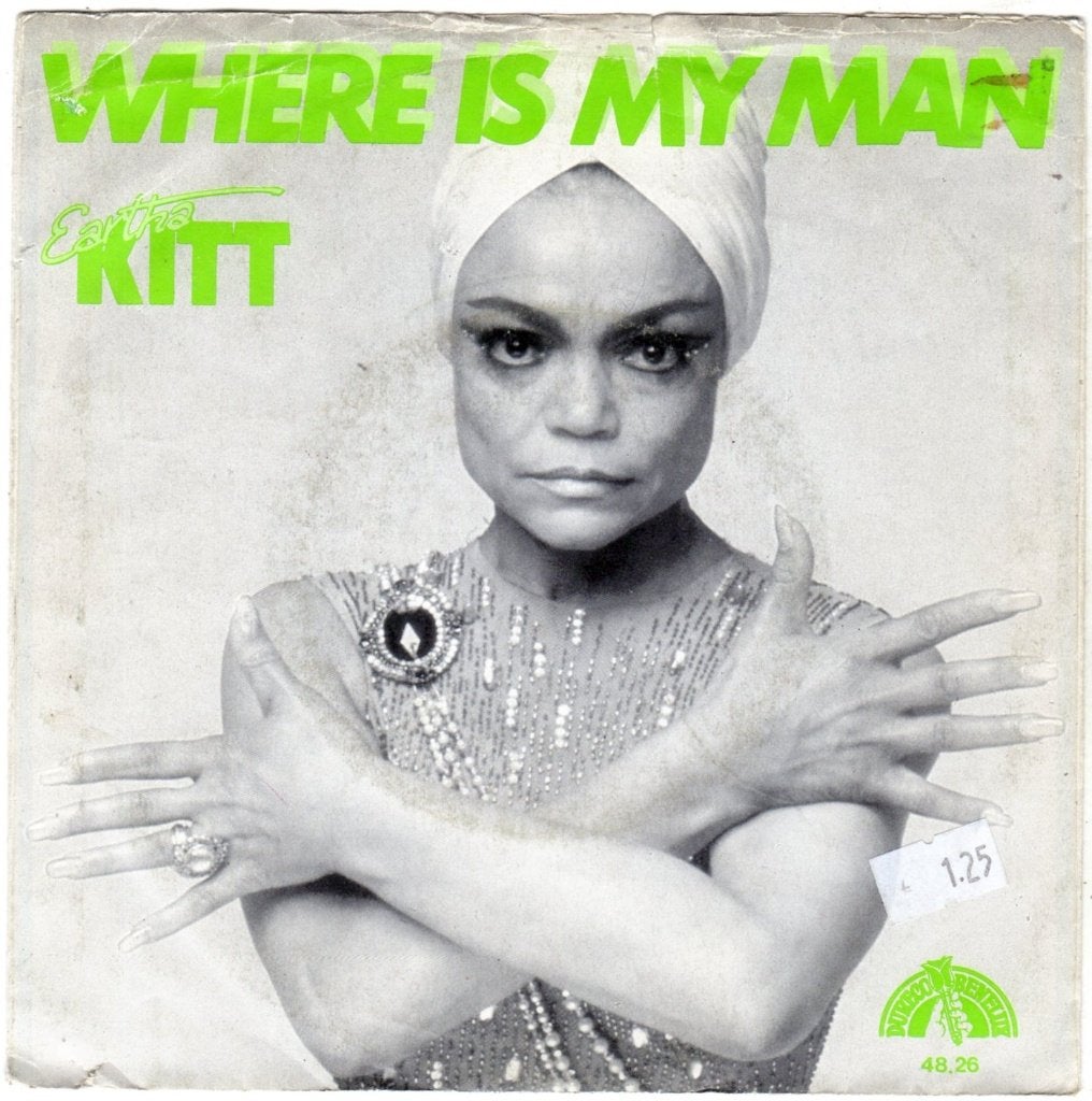 Eartha Kitt : Where is my man (1983), Gebruikt, Fotohoes, 7 inch, Dance