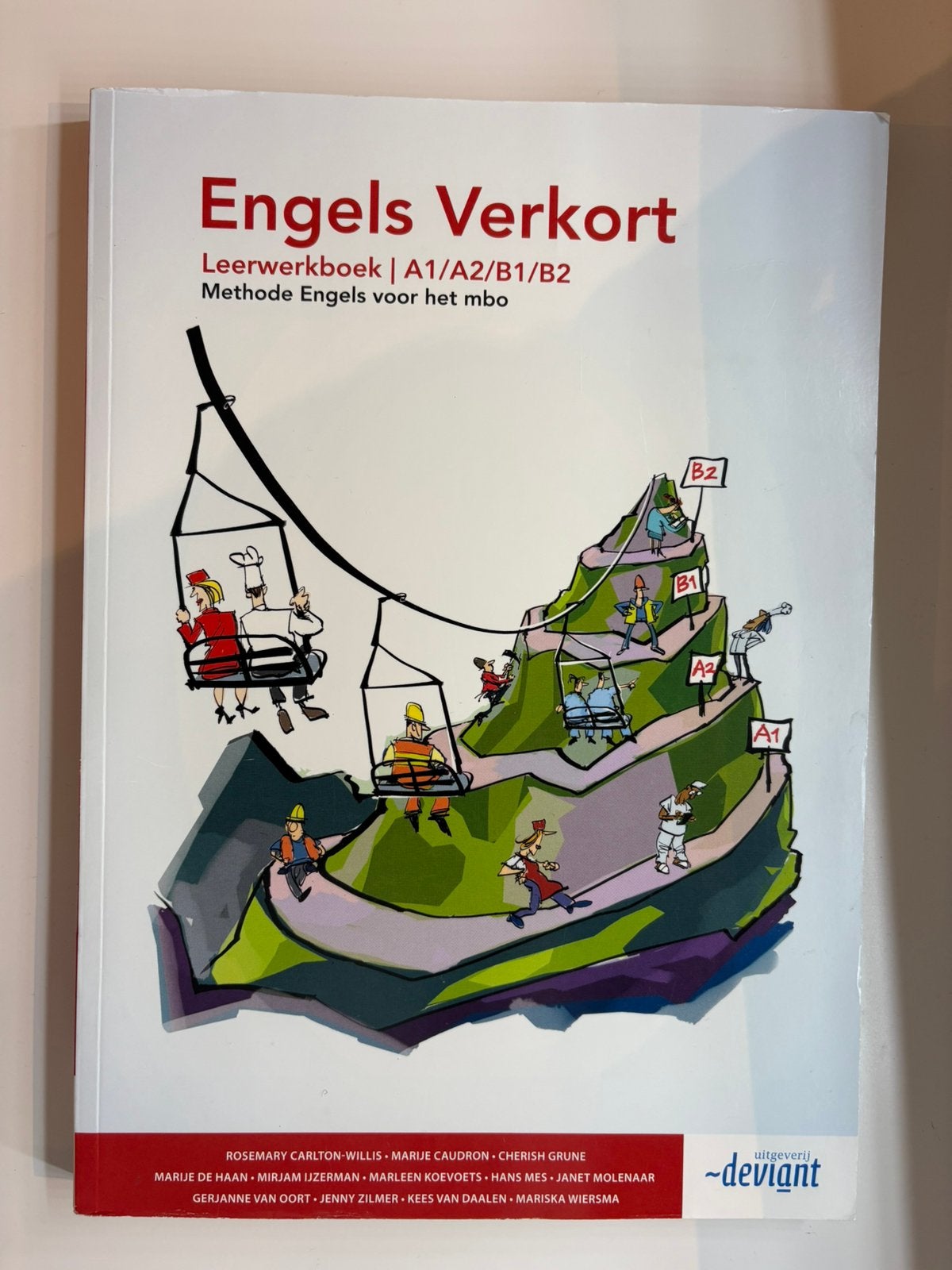 Engels verkort Leerwerkboek, Boeken, Verzenden, Zo goed als nieuw, Overige niveaus, Engels