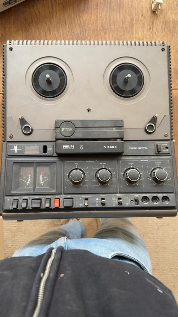 Philips N4504 Bandrecorder - Vintage Audio, Ophalen, Bandrecorder