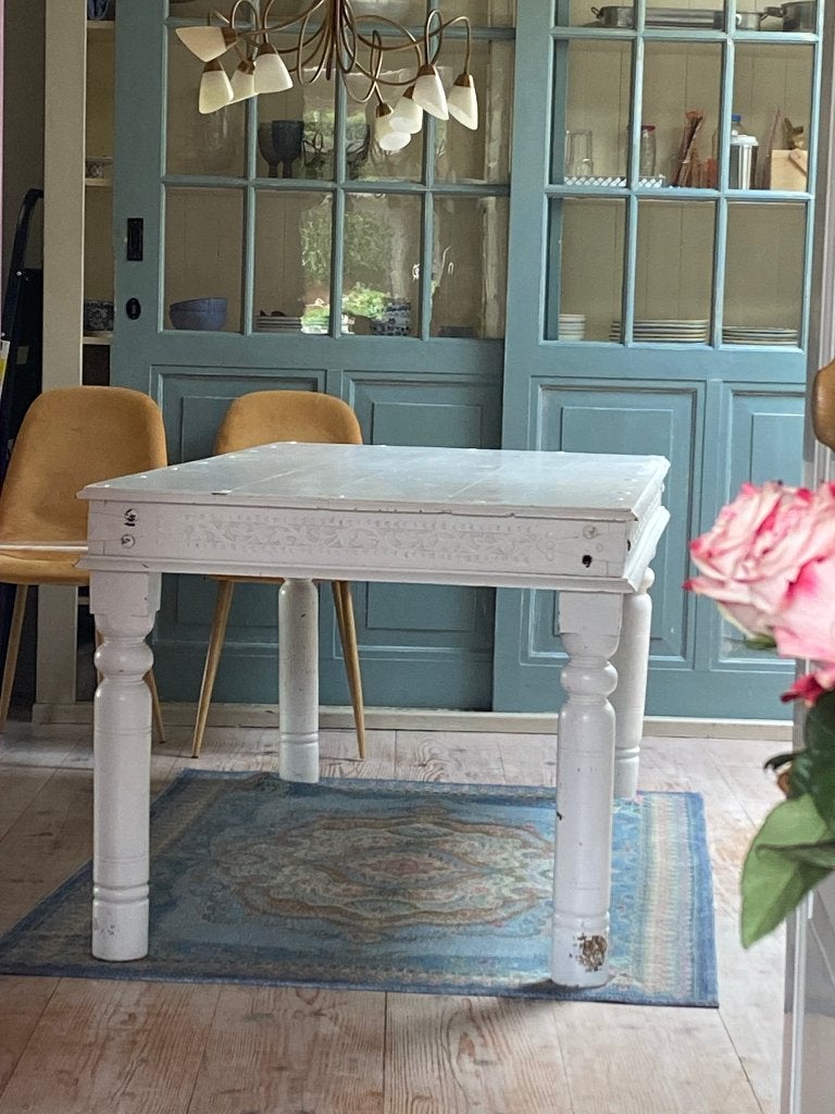 Gratis Romantische Kloostertafel 180 x 90 x 75, Ophalen, Gebruikt, Romantisch, 50 tot 100 cm