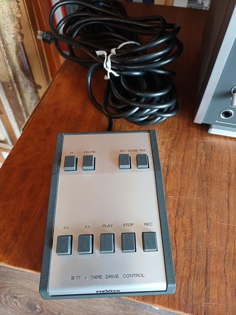 Revox B77 Tape Drive Control Afstandsbediening, Audio, Tv en Foto, Bandrecorders, Ophalen of Verzenden