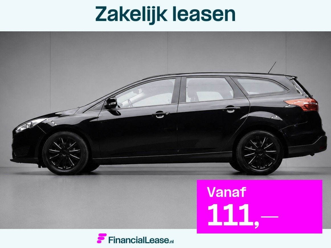 Ford Focus Wagon 1.0 Sport Black Edition (APPLE CARPLAY,NAVI, 101 pk, Gebruikt, Euro 6, Zwart