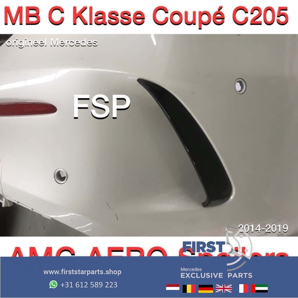 C205 C63 AMG Achterbumper spoiler LR W205 coupé cabrio 63 or, Ophalen of Verzenden, -, -, -