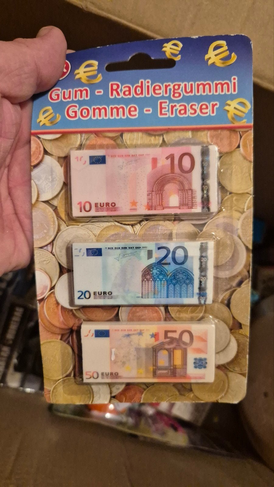 euro gummen, Diversen, Schoolbenodigdheden, Ophalen of Verzenden