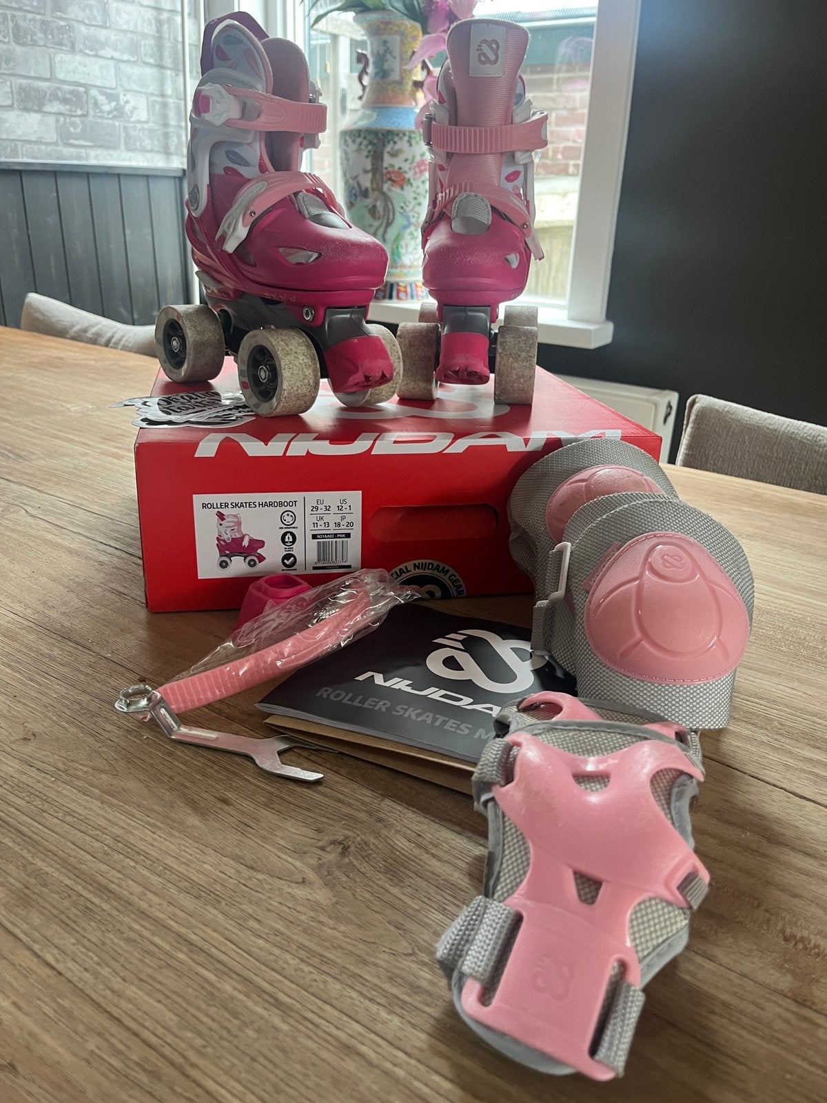 Nijdam Roller Skates, verstelbaar (maat 29-32), Ophalen of Verzenden, Verstelbaar, Gebruikt, Kinderen