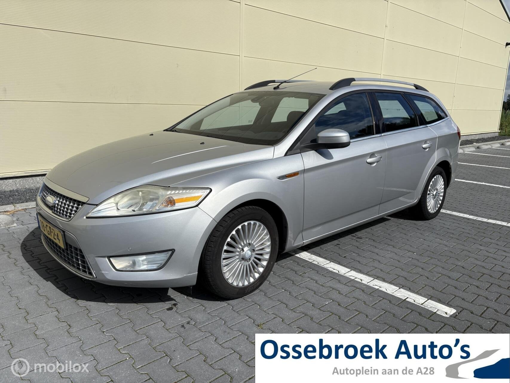 Ford Mondeo 2.0-16V Titanium Airco lmv 196dkm 2008 Trekhaak, Auto's, 145 pk, Gebruikt, 4 cilinders, Mondeo