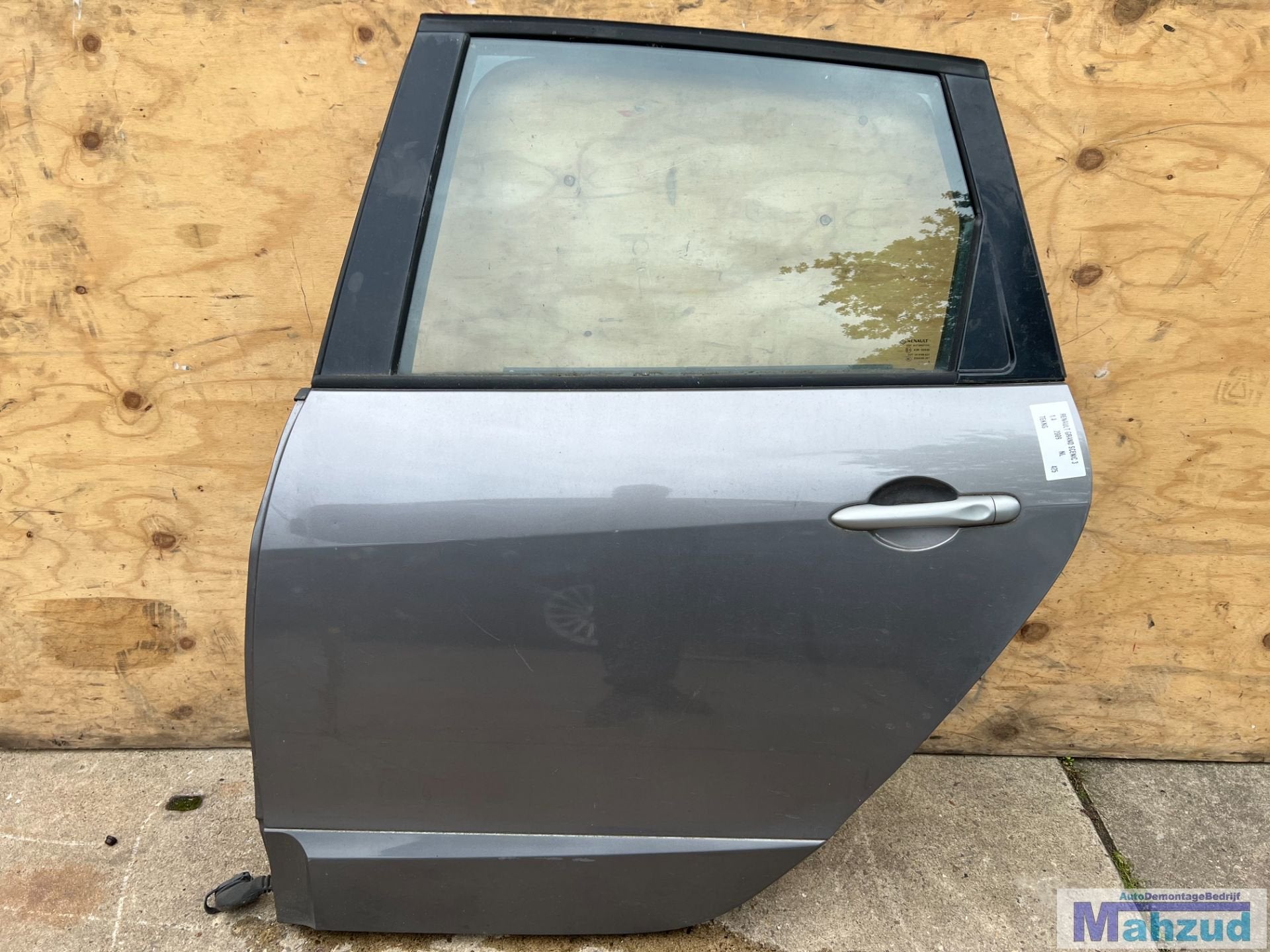 RENAULT GRAND SCENIC 3 GRIJS TEKNG links achter deur 2009-20, Renault Group, Gebruikt, Contact.group@renault.com, Ophalen of Verzenden