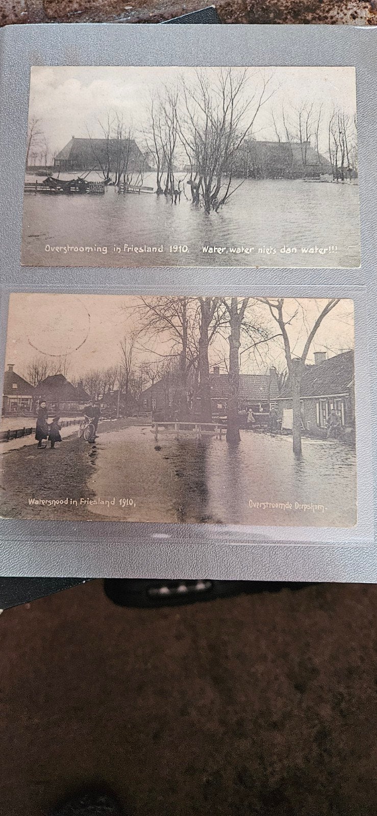 overstroming 1910 friesland, Ophalen of Verzenden, Voor 1920, Friesland