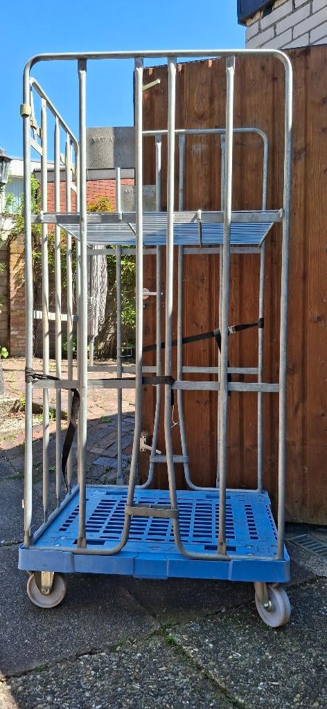 rolcontainer, Ophalen, Gebruikt