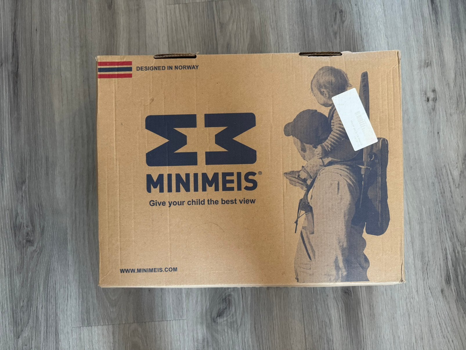 MiniMeis G3 schouderdrager, Kinderen en Baby's, Babydragers en Draagdoeken, Overige merken, Nieuw, Ophalen of Verzenden, Rug