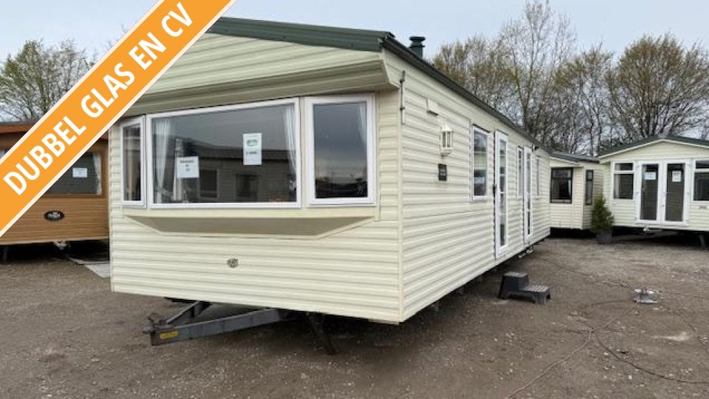 Willerby super DG+CV, Caravans en Kamperen, Tot en met 6
