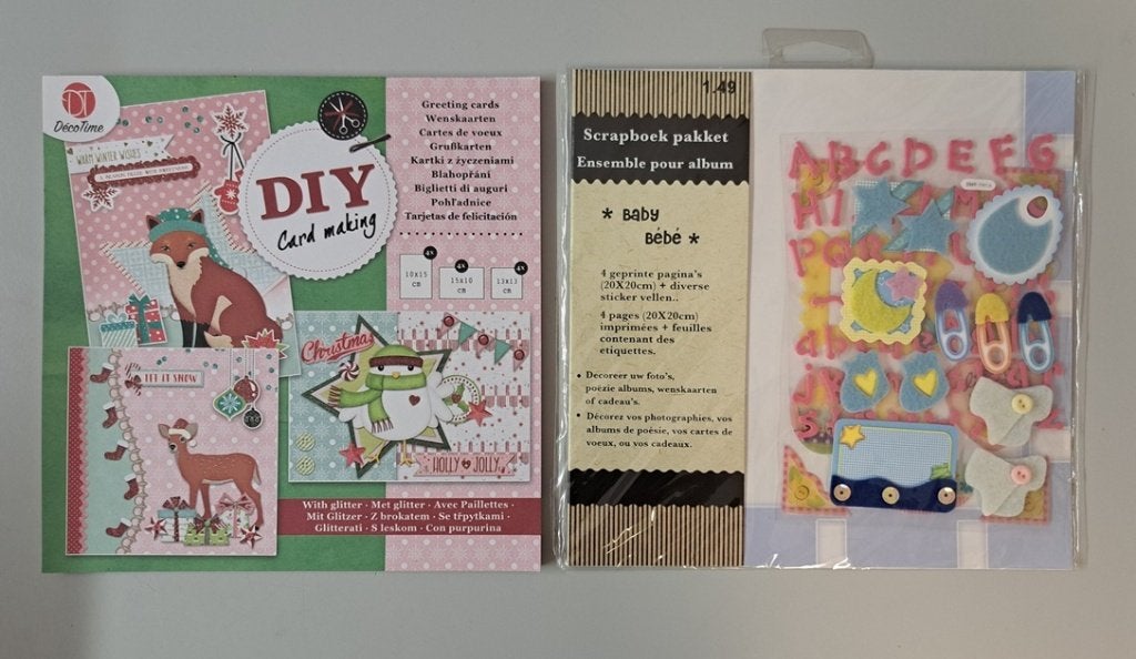 Hobbyspullen, alles nieuw, Hobby en Vrije tijd, Knutselen, Overige thema's, Nieuw, Meerkleurig, Overige materialen