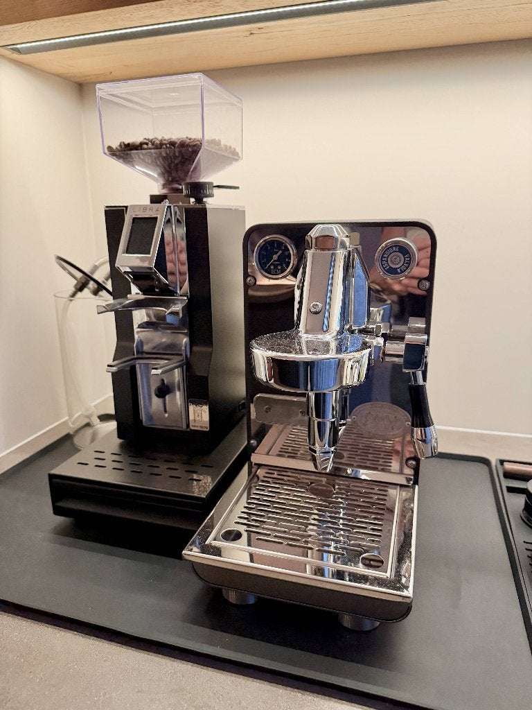 ECM Puristika Espresso, Witgoed en Apparatuur, Ophalen, Afneembaar waterreservoir, Espresso apparaat, Koffiebonen