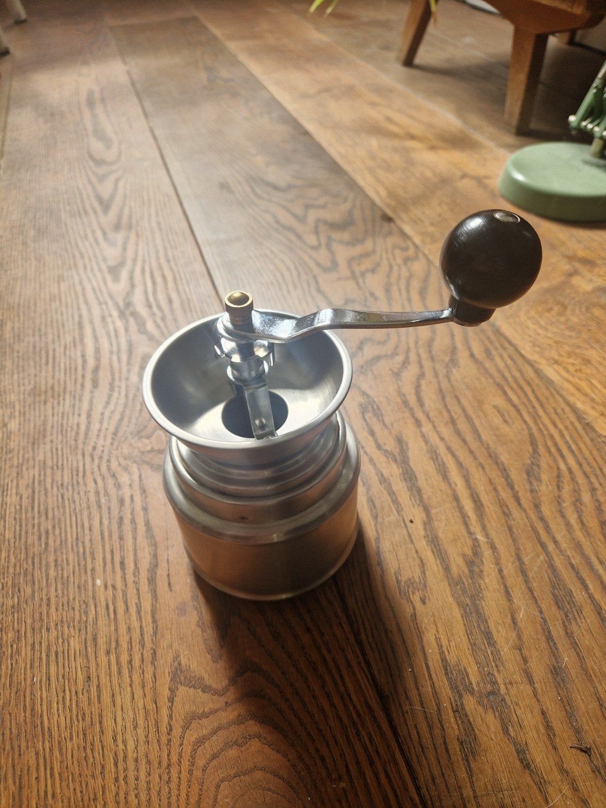 Koffiebonen handmaler - Versgemalen koffie binnen handbereik, Ophalen, Zilver, Metaal, Overige typen