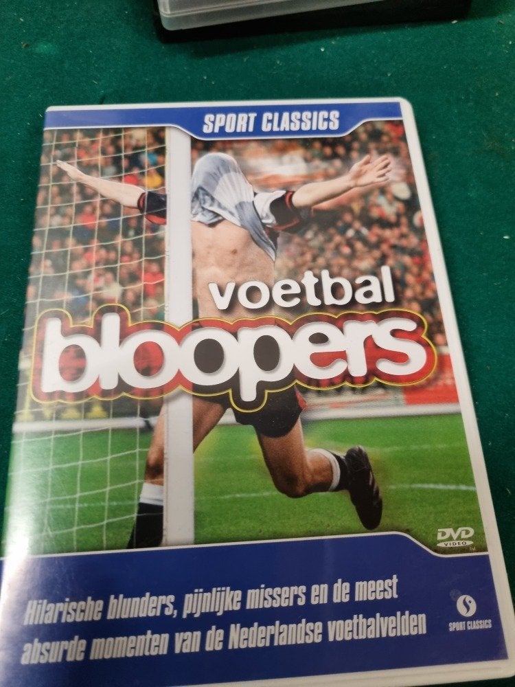 dvd voetbal bloopers, Ophalen of Verzenden
