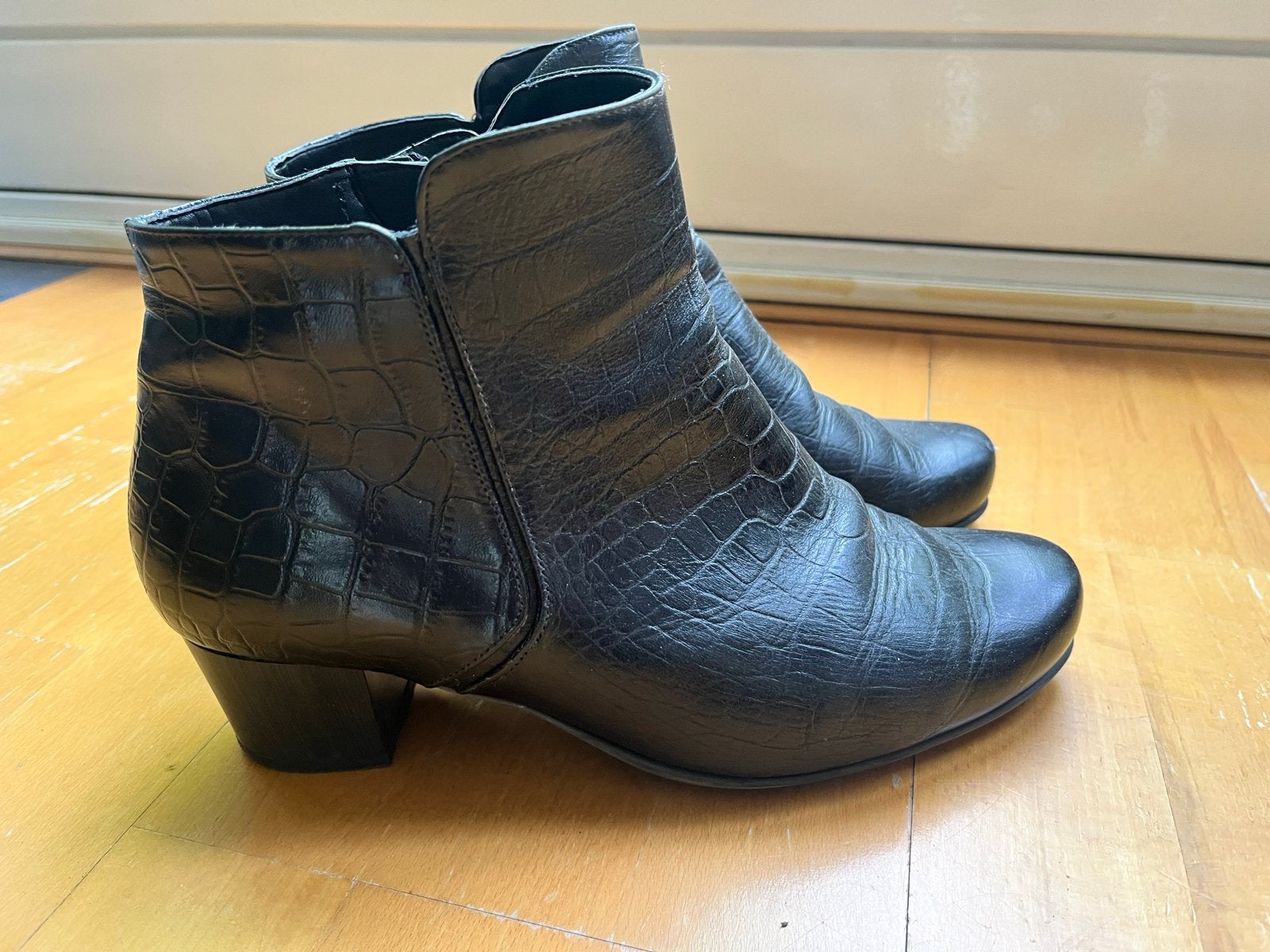 Durea Enkellaarsjes Zwart, maat 7K, Kleding | Dames, Schoenen, Ophalen, Zwart, Lage of Enkellaarzen, Zo goed als nieuw